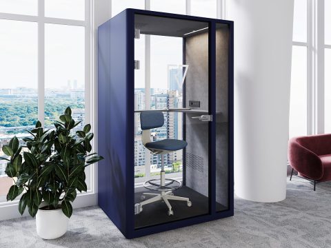 Акустические кабины — в интерьере