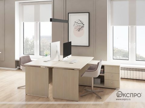 Офисные столы — в интерьере
