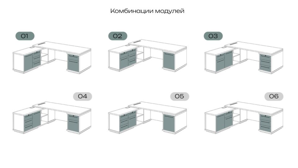 Кабинет руководителя «ГРИНВУД (GREENWOOD)» — в интерьере