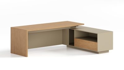 Стол с длинной тумбой 1,8м. AURUS