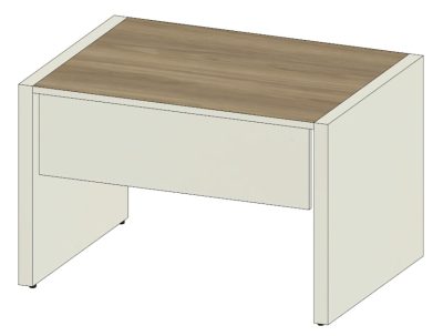Стол с опорами 1300х800 CLIFFORD
