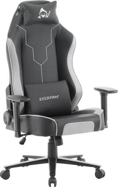 Геймерское кресло Everprof Rapid Экокожа Серый