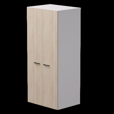 Гардероб глубокий Everprof EVO (ЭВО) 800х602x1835 Белый/Дуб Соната