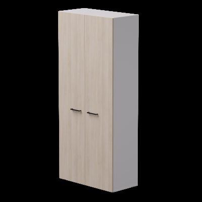 Шкаф с высокими дверьми Everprof EVO (ЭВО) 800х383x1835 Белый/Дуб Соната