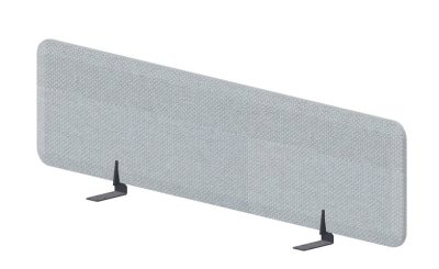 Экран фронтальный (pinable, алюминиевый кант), h.39,2см для стола bench ш.158см (с кронштейнами, кре