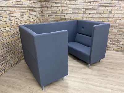 Диван кабинка Скайнет модуль B с подлокотником