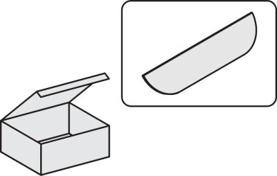 Металлическая ручка (1 ручка в комплекте с винтами)