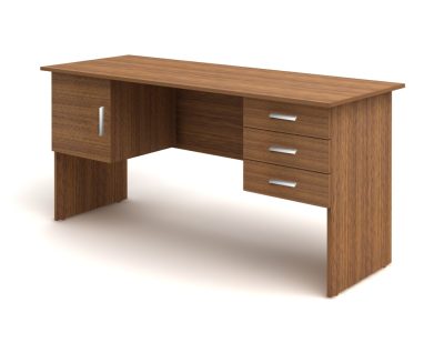 Стол 2-тумбовый (3 ящика+дверка) (1600х600х750) Канц