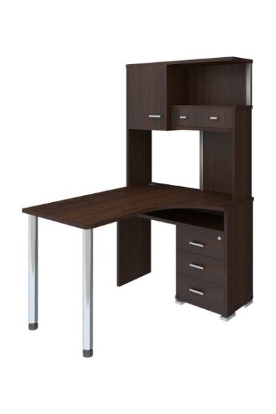 Стол компьютерный с надстройкой (1010Ш x 1300Г x 1785В)