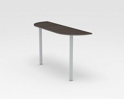 Столешница приставная к 2 столам с экраном (нужны две опоры 50006) (1318x400x16)