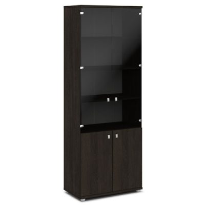Шкаф со стеклом V-634 (820х440х2195) Vasanta