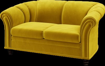 Нео. Диван 2-местный. Newtone Yellow.