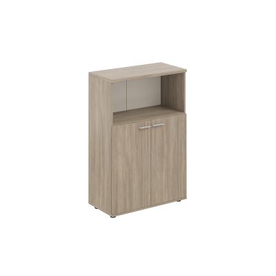 Шкаф средний с нишей 800х400х1200, 2-х дв., з.ст HDF