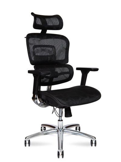 Кресло Крон алюминюм блэк / Kron aluminium black