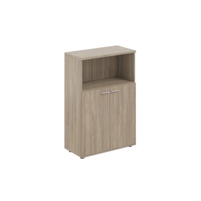 Шкаф средний с нишей 800х400х1200, 2-х дв., з.ст ЛДСП 16 мм