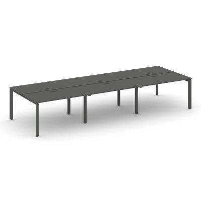Стайл Проджект Рабочая станция двухсторонняя SN-59P.DRS-083 Антрацит/Металл Антрацит/Черный Заглушка