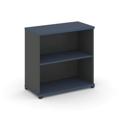 Концепт Стеллаж 1 широкая секция, 2 ниши CN.STS-210 Звездный Сапфир/Антрацит NEW/Металл Антрацит 836