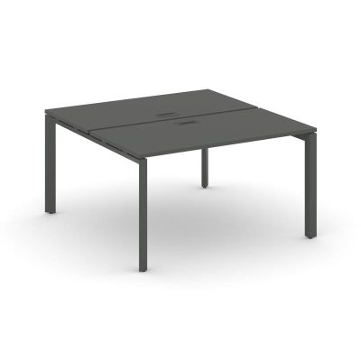 Стайл Проджект Рабочая станция двухсторонняя SN-59P.DRS-001 Антрацит/Металл Антрацит/Черный Заглушка