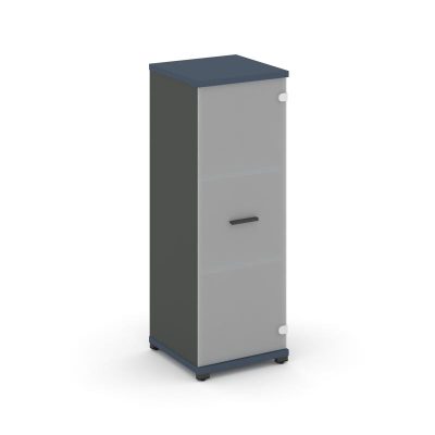Концепт Шкаф 1 узкая секция, 3 ниши CN.STU.E-316 SM A Звездный Сапфир/Антрацит NEW/Металл Антрацит/С