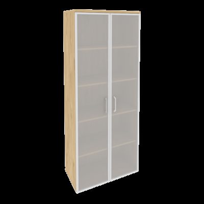 Оникс Шкаф высокий широкий O.ST-1.10 R Тиквуд Светлый 800*420*1977