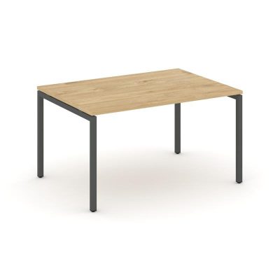 Стайл Проджект Стол переговорный SN-4P.SPRG-003.3 Тиквуд Светлый/Металл Антрацит 1380*980*750