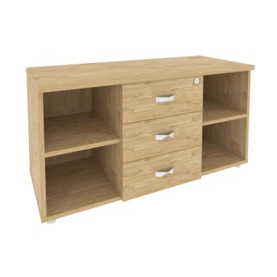 Оникс Директ Тумба сервисная с ящиками O.TS-11 Тиквуд Светлый 1100*460*576