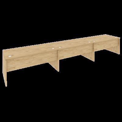 Оникс Рабочая станция O.RS-3.4.8 Тиквуд Светлый 4740*800*750