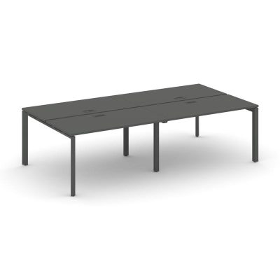 Стайл Проджект Рабочая станция двухсторонняя SN-59P.DRS-031 Антрацит/Металл Антрацит/Черный Заглушка