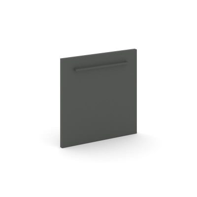 Рифт Фасад шкафа 1 ниша левый RF.FS-1 (L) Антрацит NEW/Черный Ручки 376*18*376