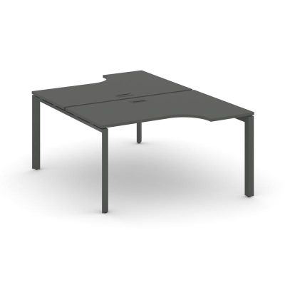 Стайл Проджект Рабочая станция эргономичная SN-59P.DRPA-011 Антрацит/Металл Антрацит/Черный Заглушка