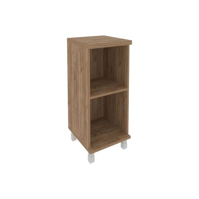 Фёст Стеллаж низкий узкий KSU-3 Дуб Табак 401*432*958