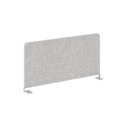 Настольный Экран боковой UNE.TEKRB.AL-400.25 Kiton 05/Металл Серый 600*28*397