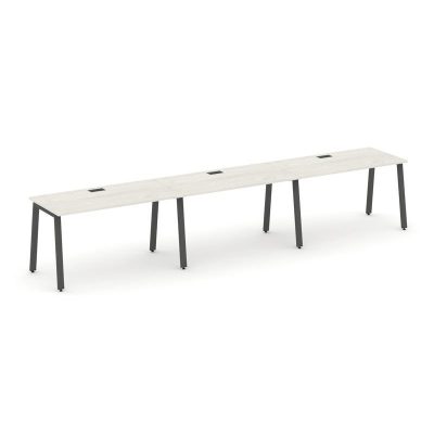 Стайл Проджект Рабочая станция 1 сторон. SN-6A.ORS-051 Дуб Наварра/Металл Антрацит 2940*800*750
