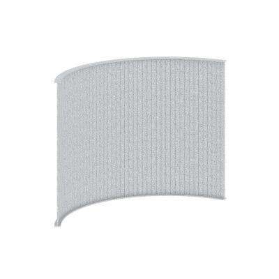 Акустикс Напольная радиальная перегородка VE.NRP-1400 AK04 Серый Ледник 1920*590*1400