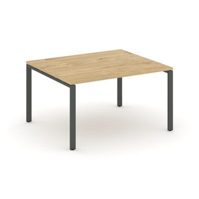 Стайл Проджект Стол переговорный SN-6P.SPRG-034.3 Тиквуд Светлый/Металл Антрацит 1580*1180*750