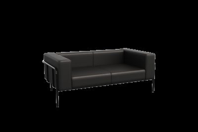 Флекс Диван двухместный FLX-2 Santorini 0401/Металл Черный 1750*915*690