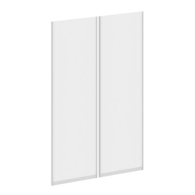 Марис Комплект дверей ЛДСП 2шт. для шкафа высокого L=1100мм SH.DDK-1.1 Белый Бриллиант 541*31*2295