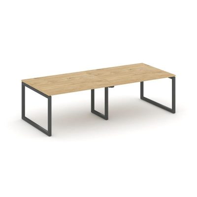 Стайл Проджект Стол переговорный SN-5O.SPRG-042.3 Тиквуд Светлый/Металл Антрацит 2360*1180*750