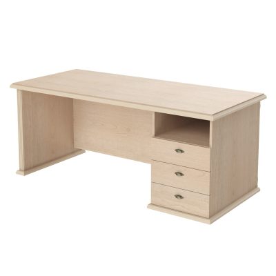 Стол руководителя однотумбовый RDT 188.A(Пр) Бук Тиара 1800х800х750 RAUT