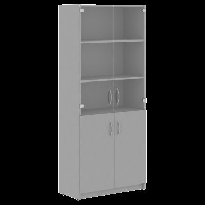 Шкаф комбинированный SR-5W.2 Серый 770х375х1815 SIMPLE
