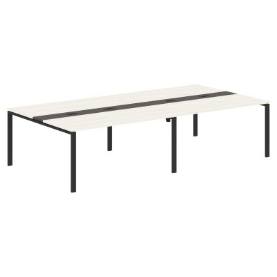 Конференц стол EUCT 3116 Ясень Траун/Мокко/Черный 3126х1606х750 EDIS