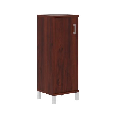 Шкаф-колонка средняя с глухой дверью B 421.6(Л) Бургунди 475х450х1286 BORN