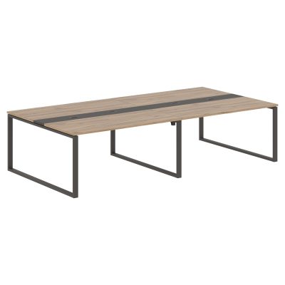 Конференц стол EQCT 3116 Дуб Денвер светлый/Мокко/Мокко 3126х1606х750 EDIS
