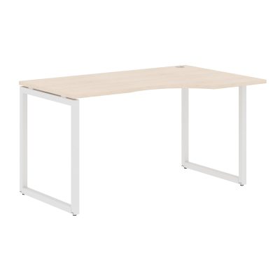 Стол эргономичный XQCET 149(Пр) Бук Тиара/Белый 1400х900х750