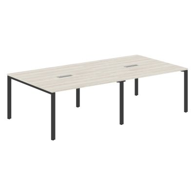 Конференц стол XS6SCT 2714 Сосна Эдмонт/Антрацит 2720х1406х750 XTEN-S60
