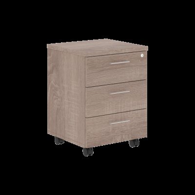 Тумба мобильная XMC-3D.1A Дуб Сонома 465х450х634 XTEN