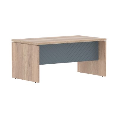 Стол руководителя TLST 169 Дуб Каньон Z/Серо-голубой 1600х900х750 TORR LUX