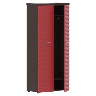 Гардероб TLCW 85 Красный/Венге Магия Z 856х450х1968 TORR LUX
