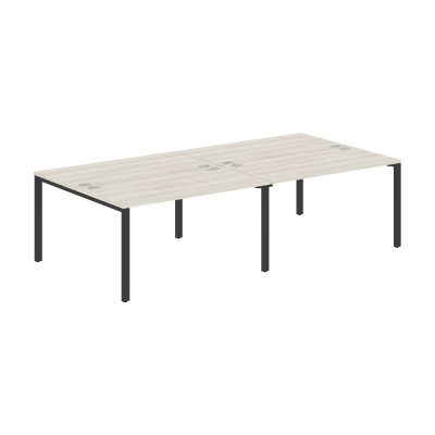 Стол 4-х местный XS6WST 2814 Сосна Эдмонт/Антрацит 2800х1406х750 XTEN-S60