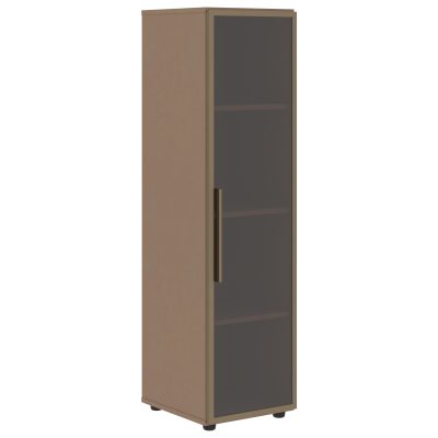 Шкаф колонка со стеклянной дверью VMCS 40.2(Пр) Кобра 400х450х1517 VELION